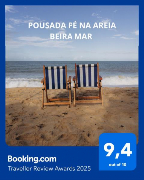 Pousada Casa Mar pé na areia